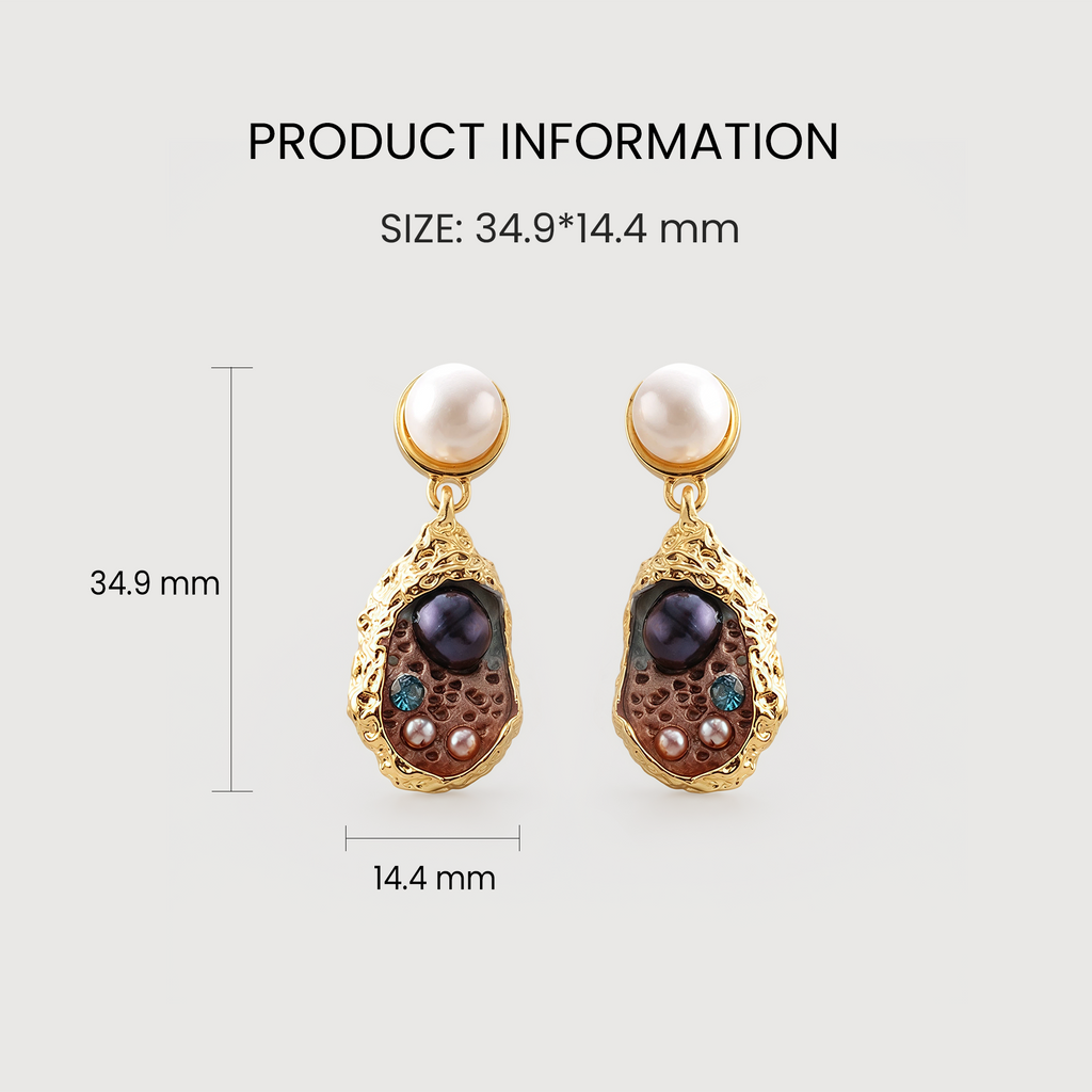 Freshwater Pearl Drop Earrings