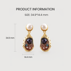 Freshwater Pearl Drop Earrings