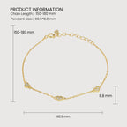 Liora Heart Bracelet