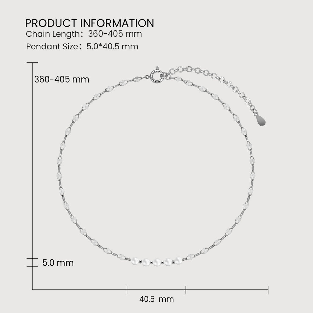 Pearl Station Necklace