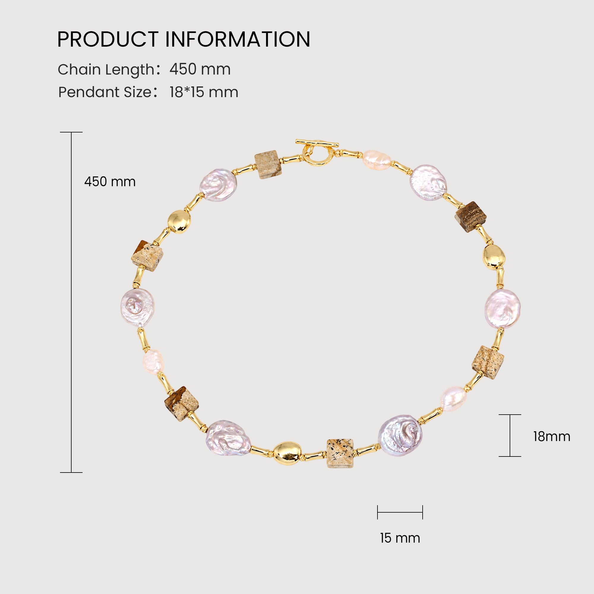 Baroque Pearl Necklace