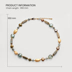 Pearl Gem Gold Necklace