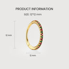 Rainbow Zircon Huggies