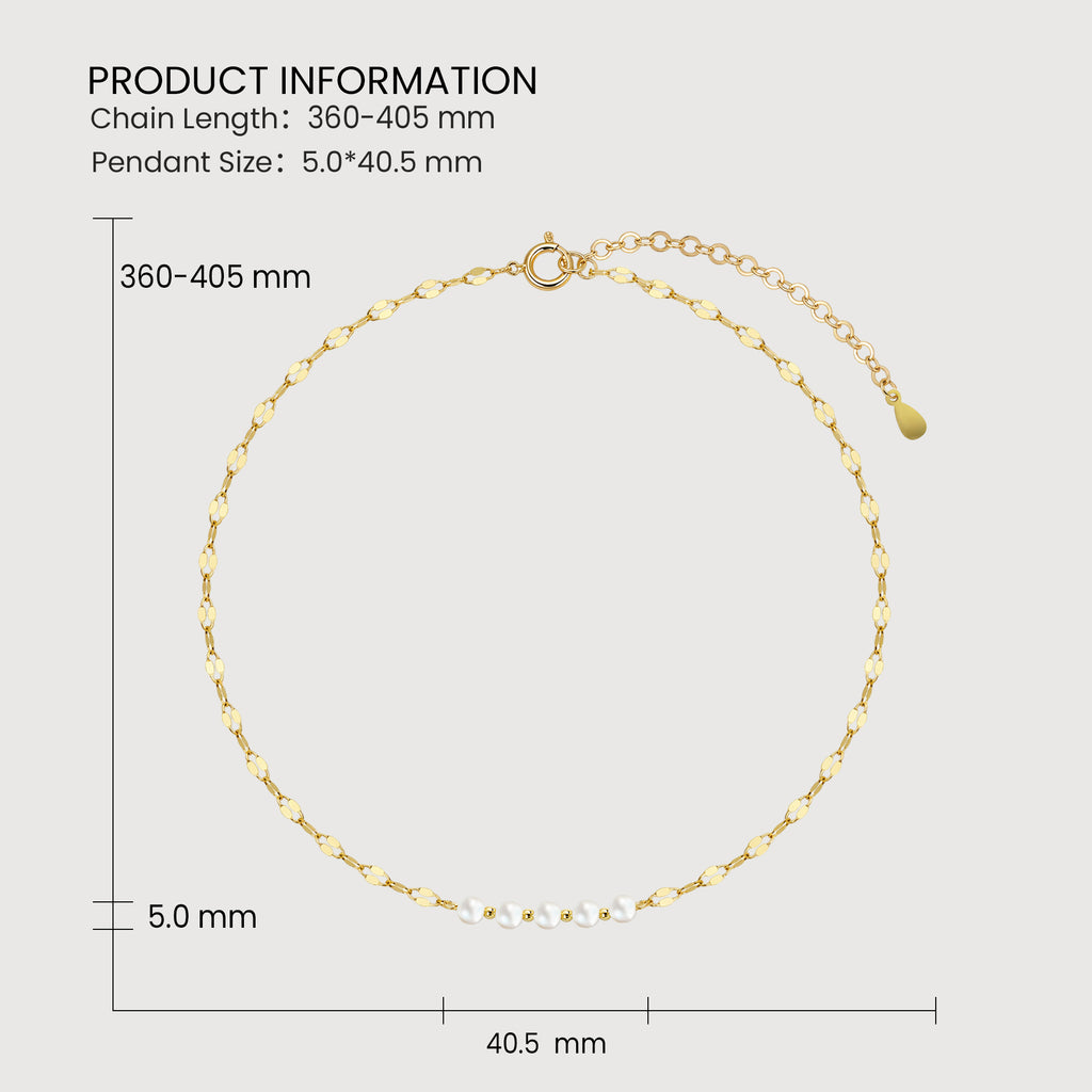 Pearl Station Necklace
