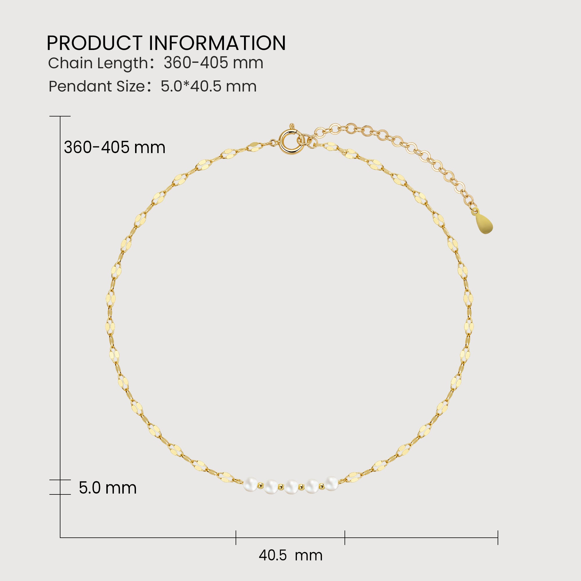 Pearl Station Necklace