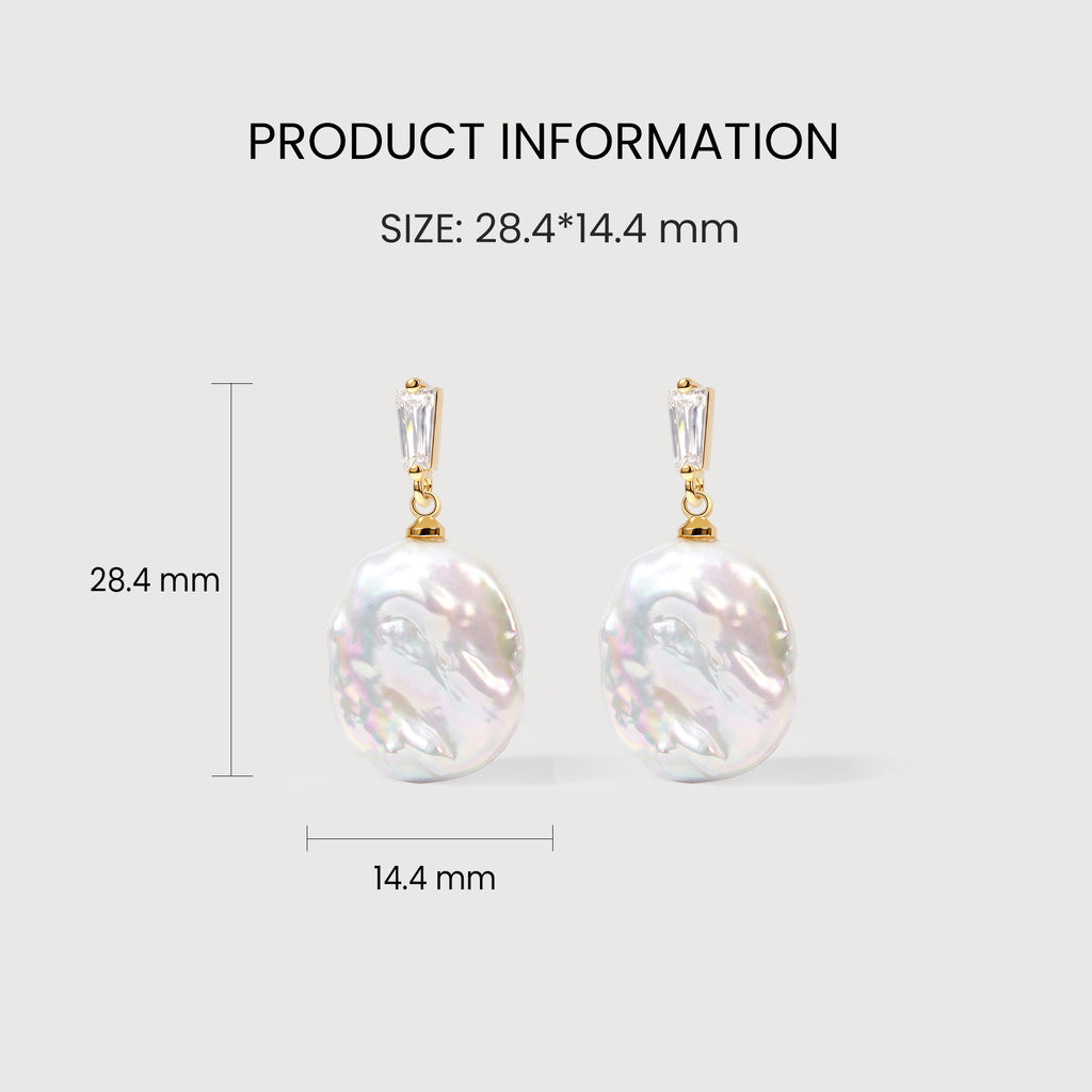 Baroque Pearl Earrings