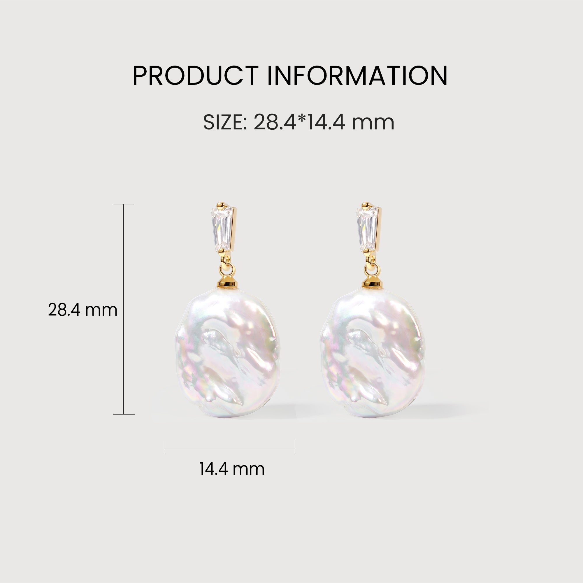Baroque Pearl Earrings