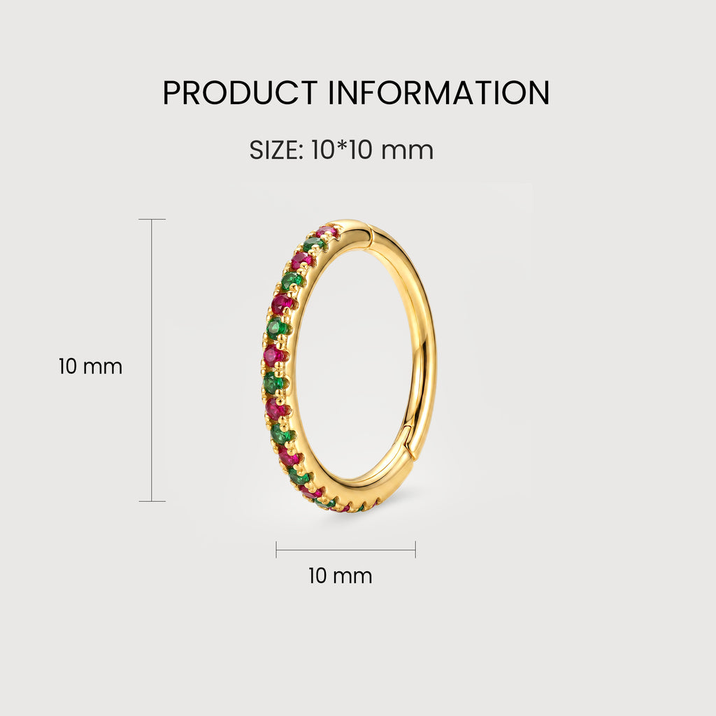 Rainbow Zircon Huggies