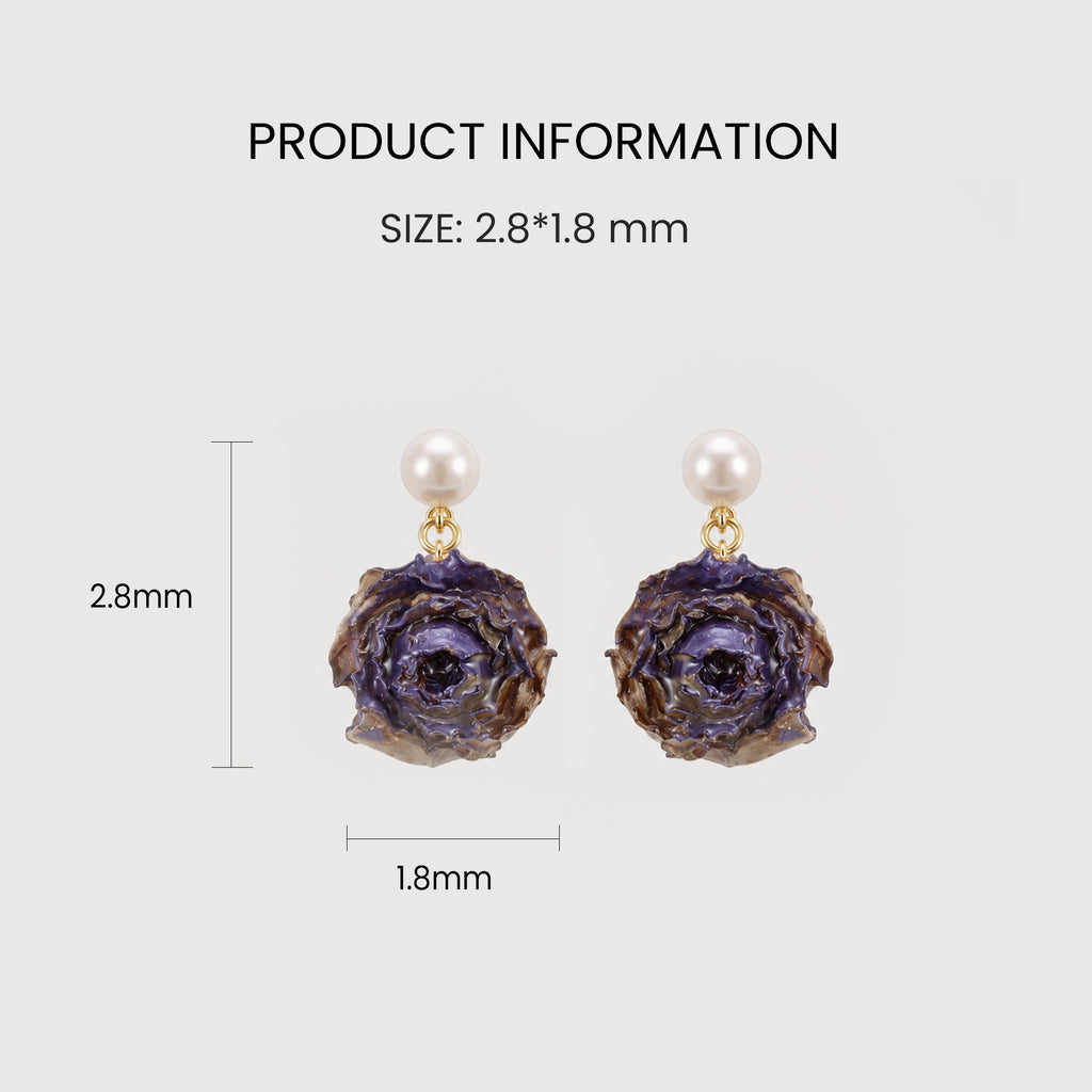 Pearl Violet Bloom Drops