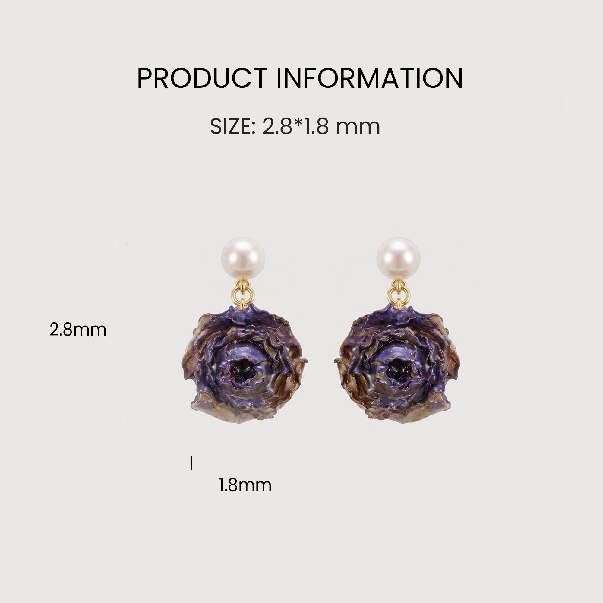 Pearl Violet Bloom Drops