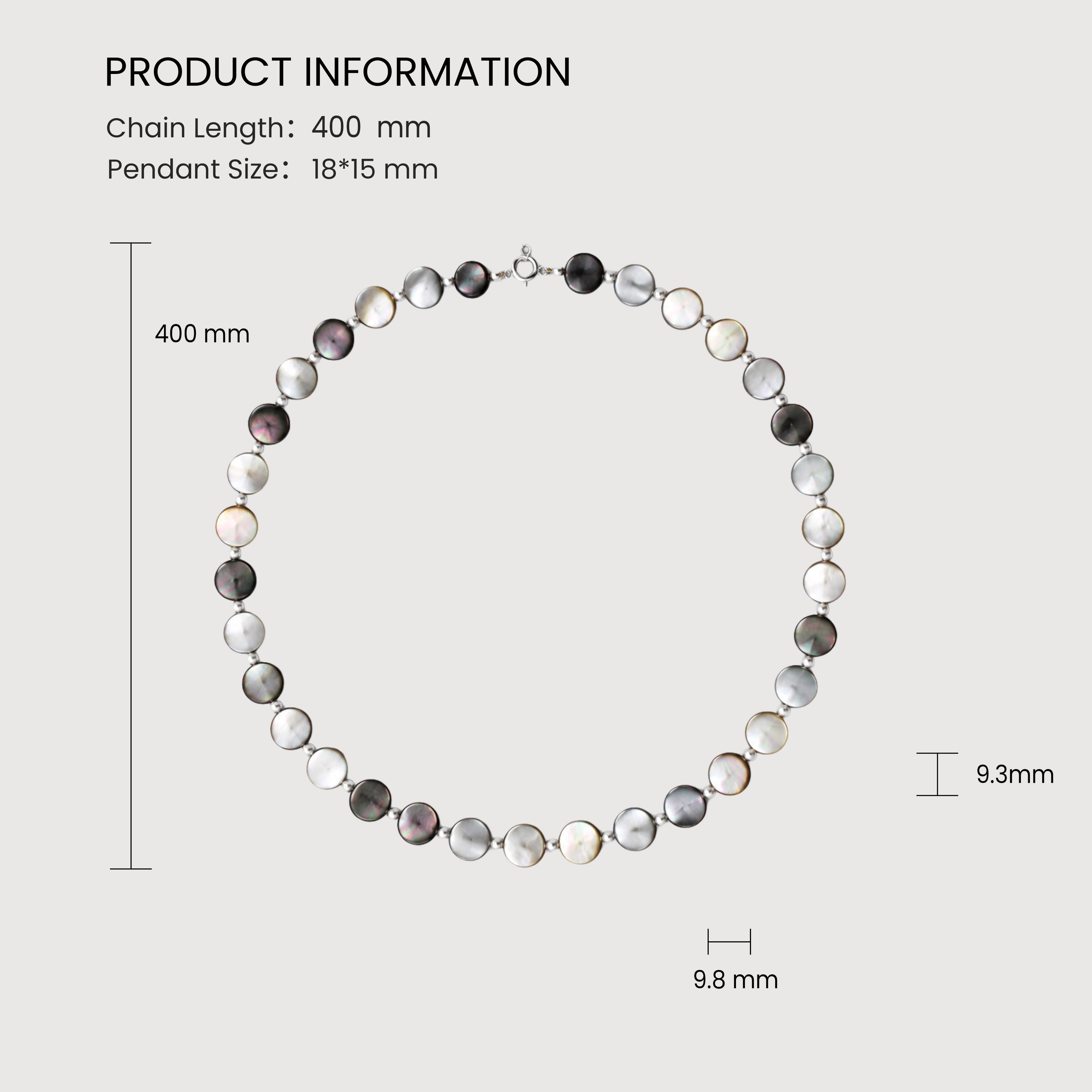 Black Shell Necklace