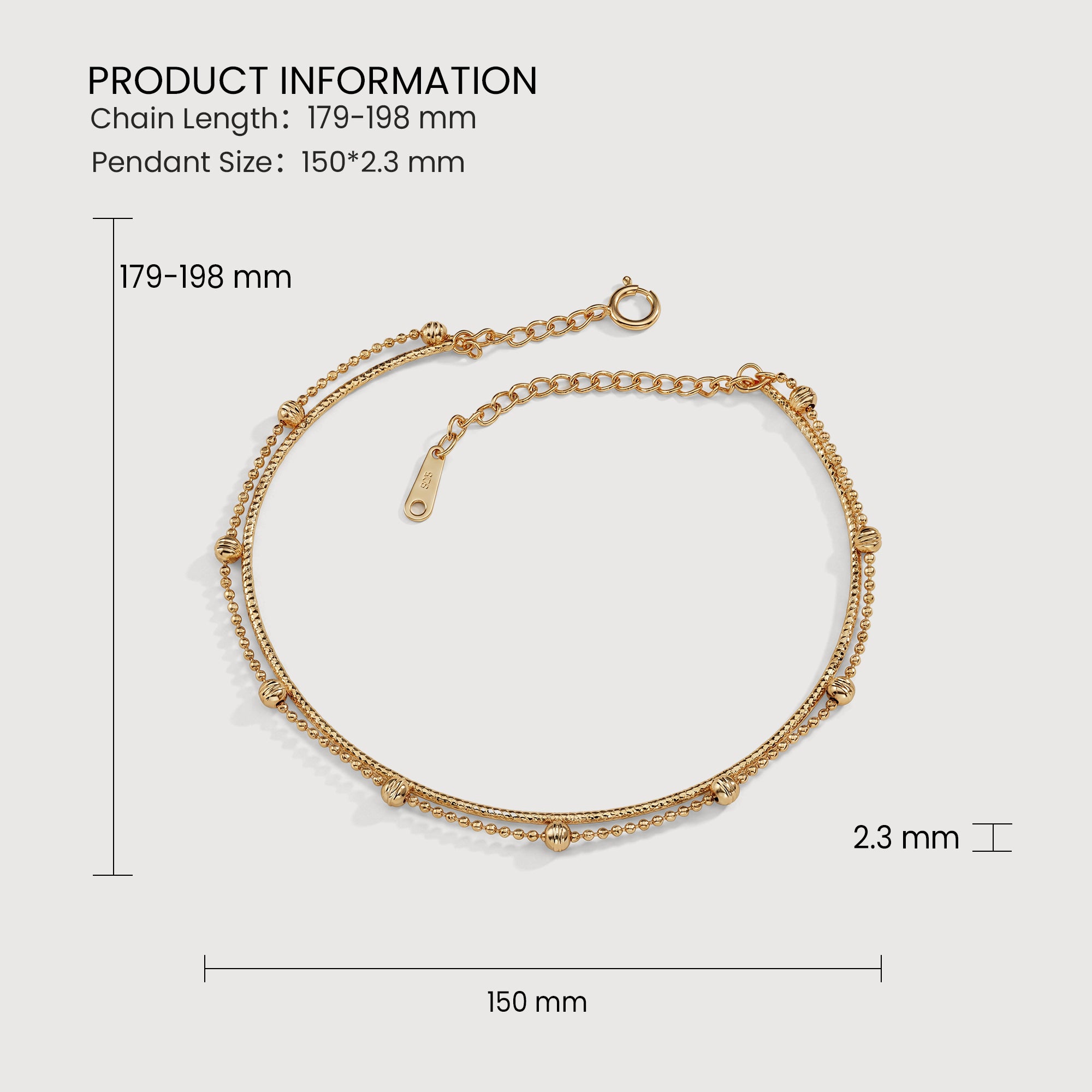 Celiane Gold Bracelet