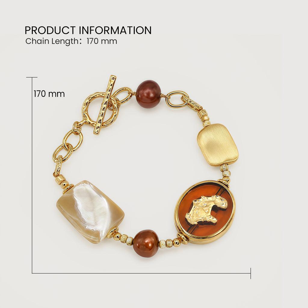 Shell Pearl Bracelet