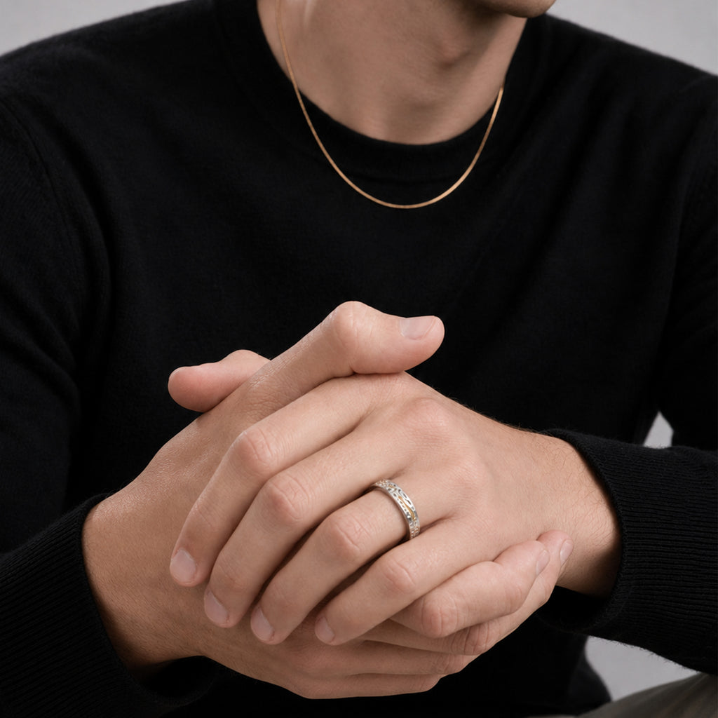 Two-Tone Couple Rings