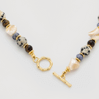 Luxe Stone Bead Necklace