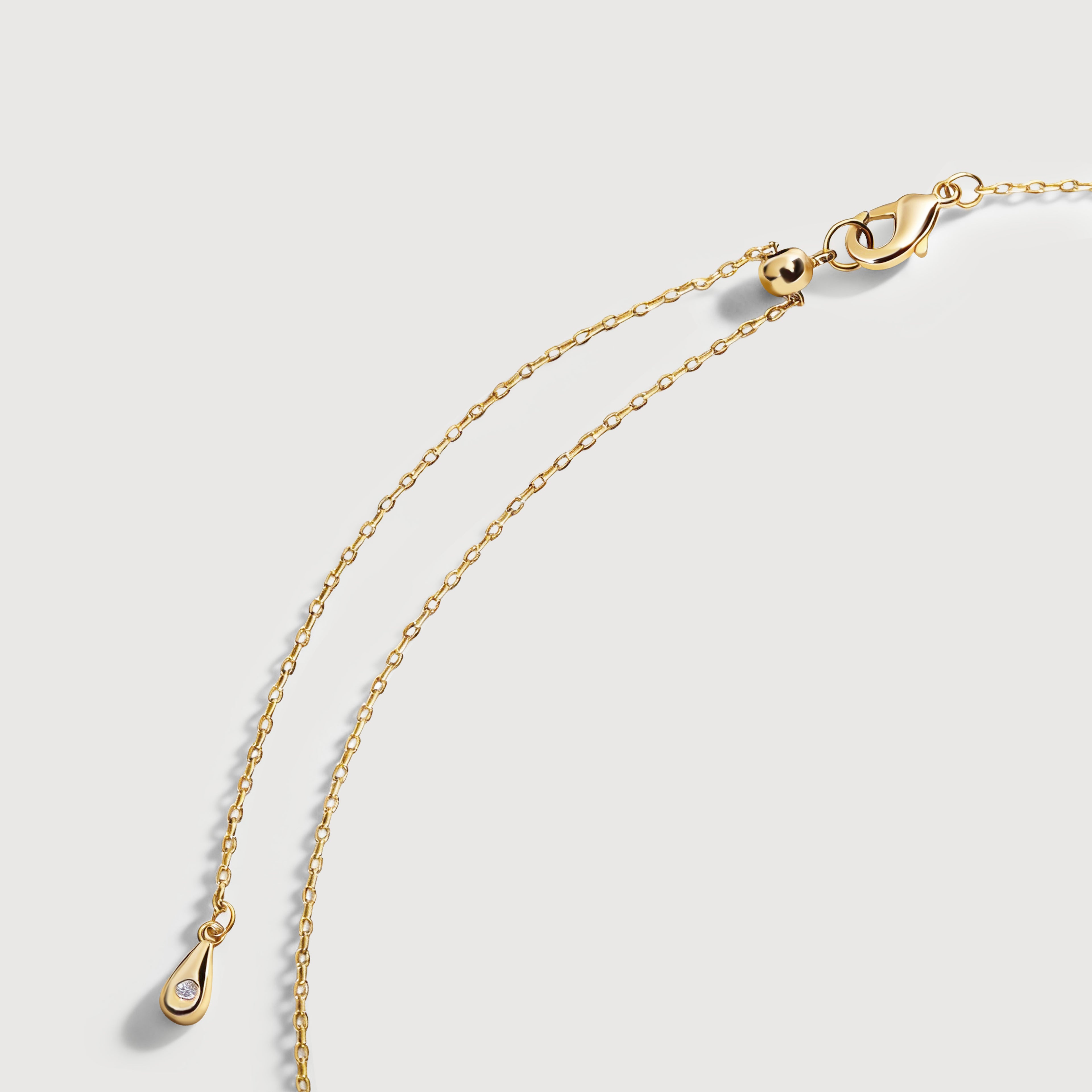 Gold Pearl Star Necklace
