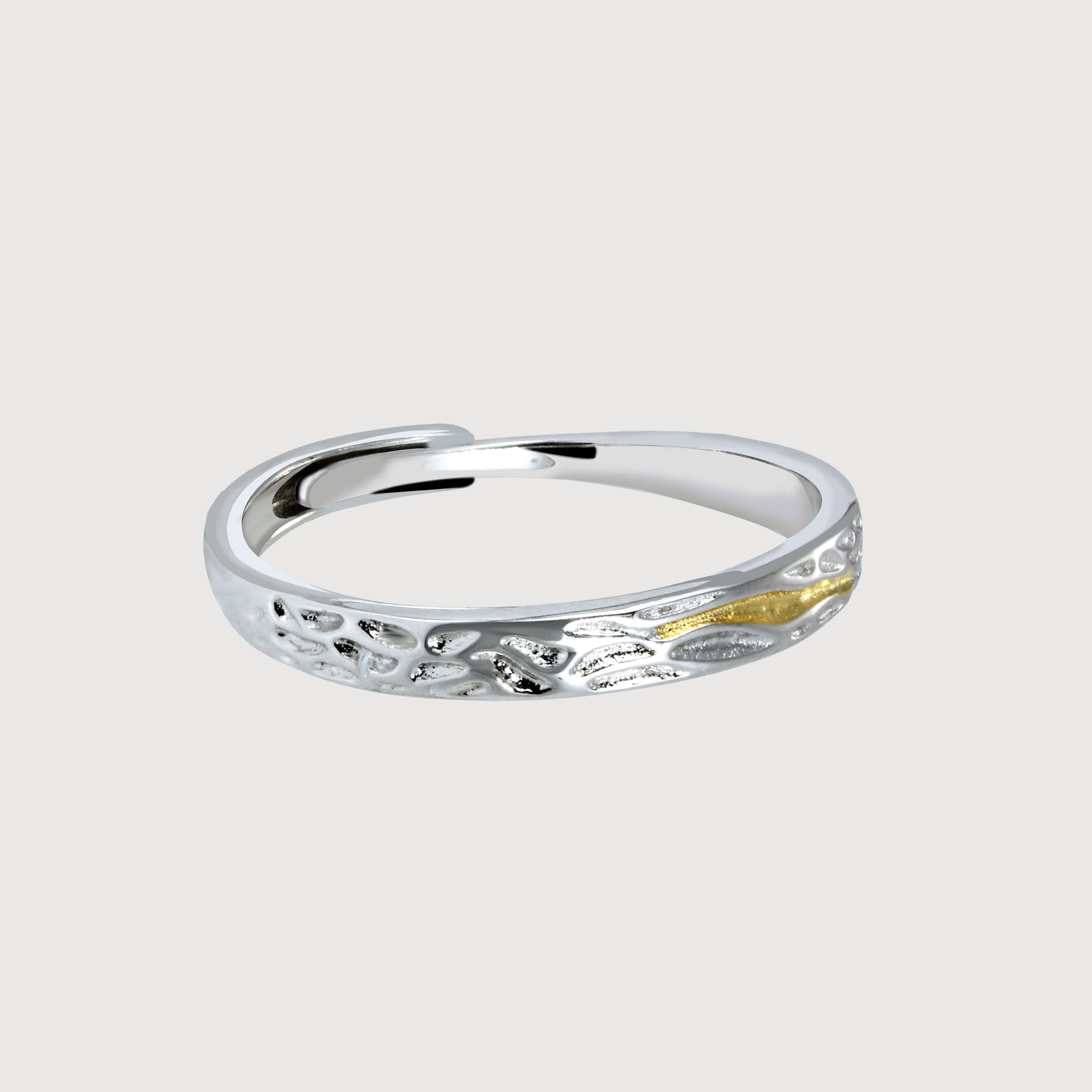 Two-Tone Couple Rings