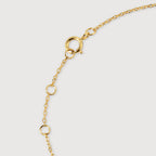 Elegante pulsera de circón con cruz
