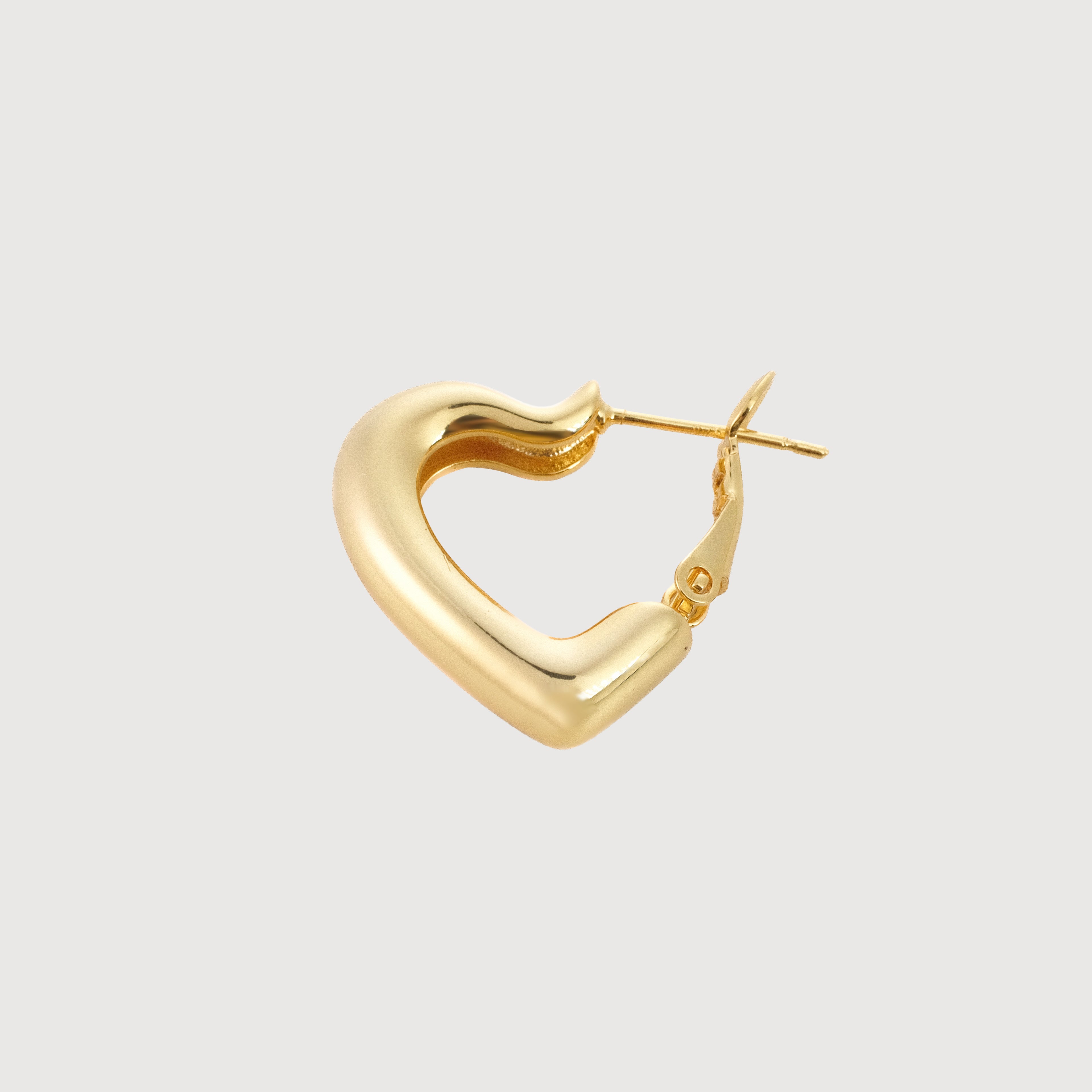 2-in-1 Heart Hoop Earrings