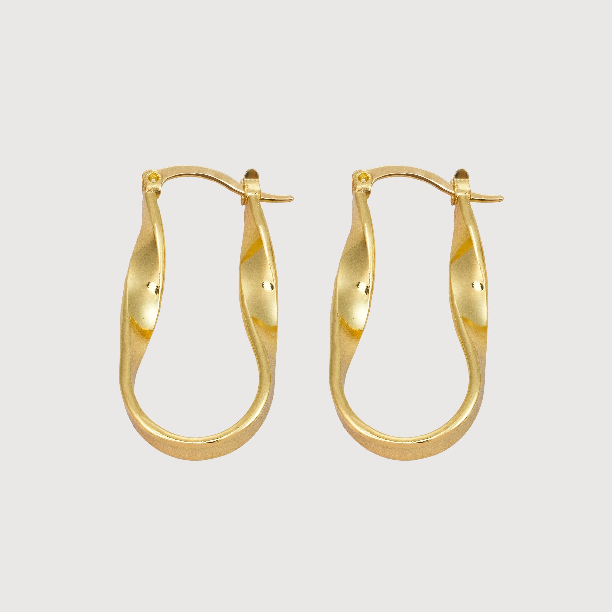 Timeless Elegance Gold Hoops