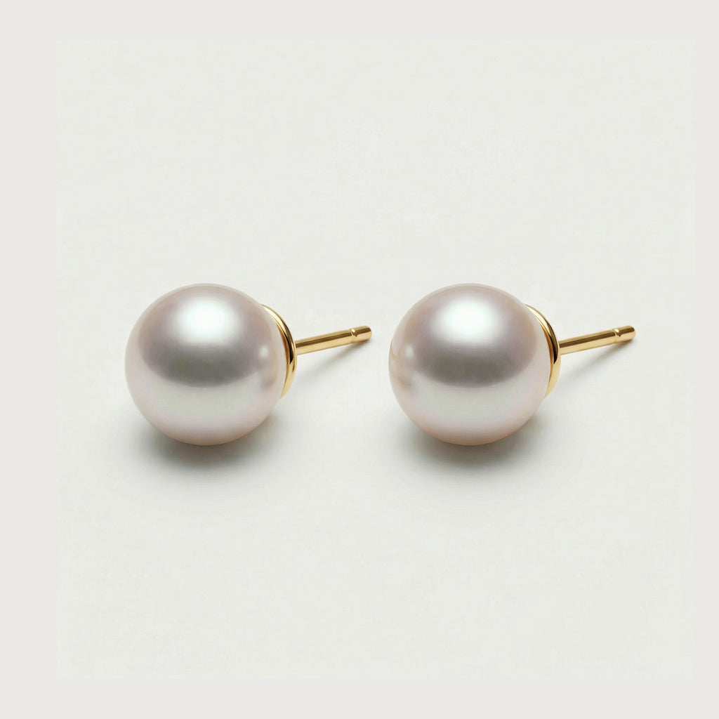 Exquisite Pearl Stud Earrings