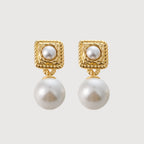Vintage Pearl Drop Earrings
