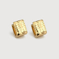 Pendientes de Aro Chevron