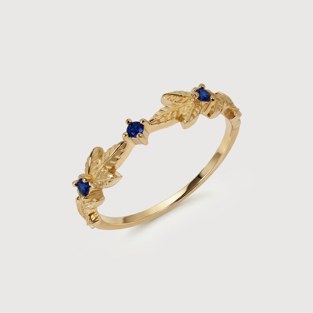 Anillo Laurel Azur