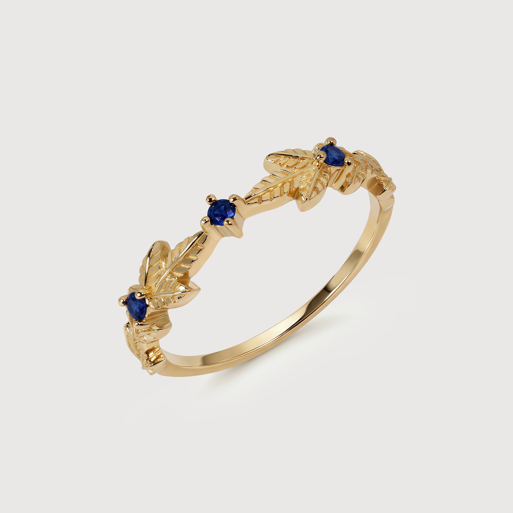 Anillo Laurel Azur