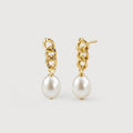 Calista Chain Pearl Drops