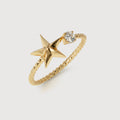 North Star Zirconia Ring