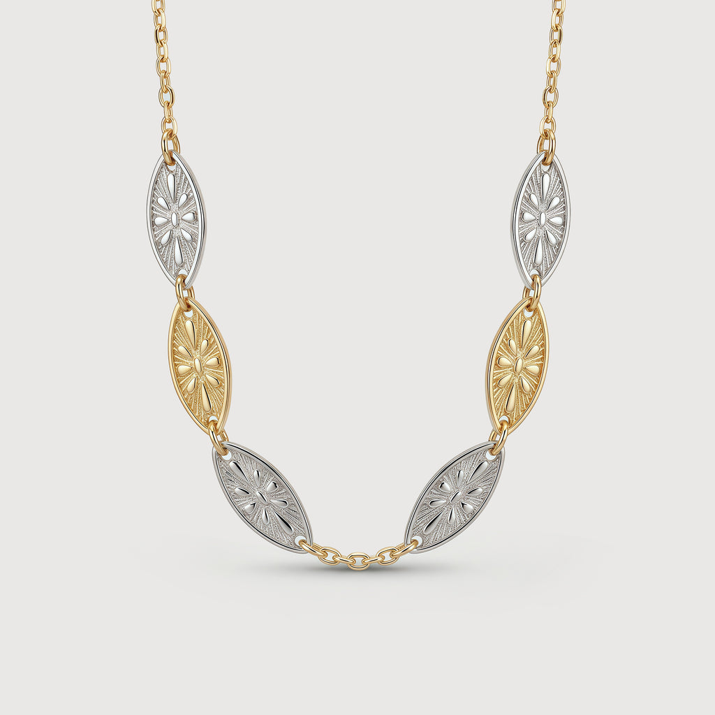 Solara Leaf Necklace