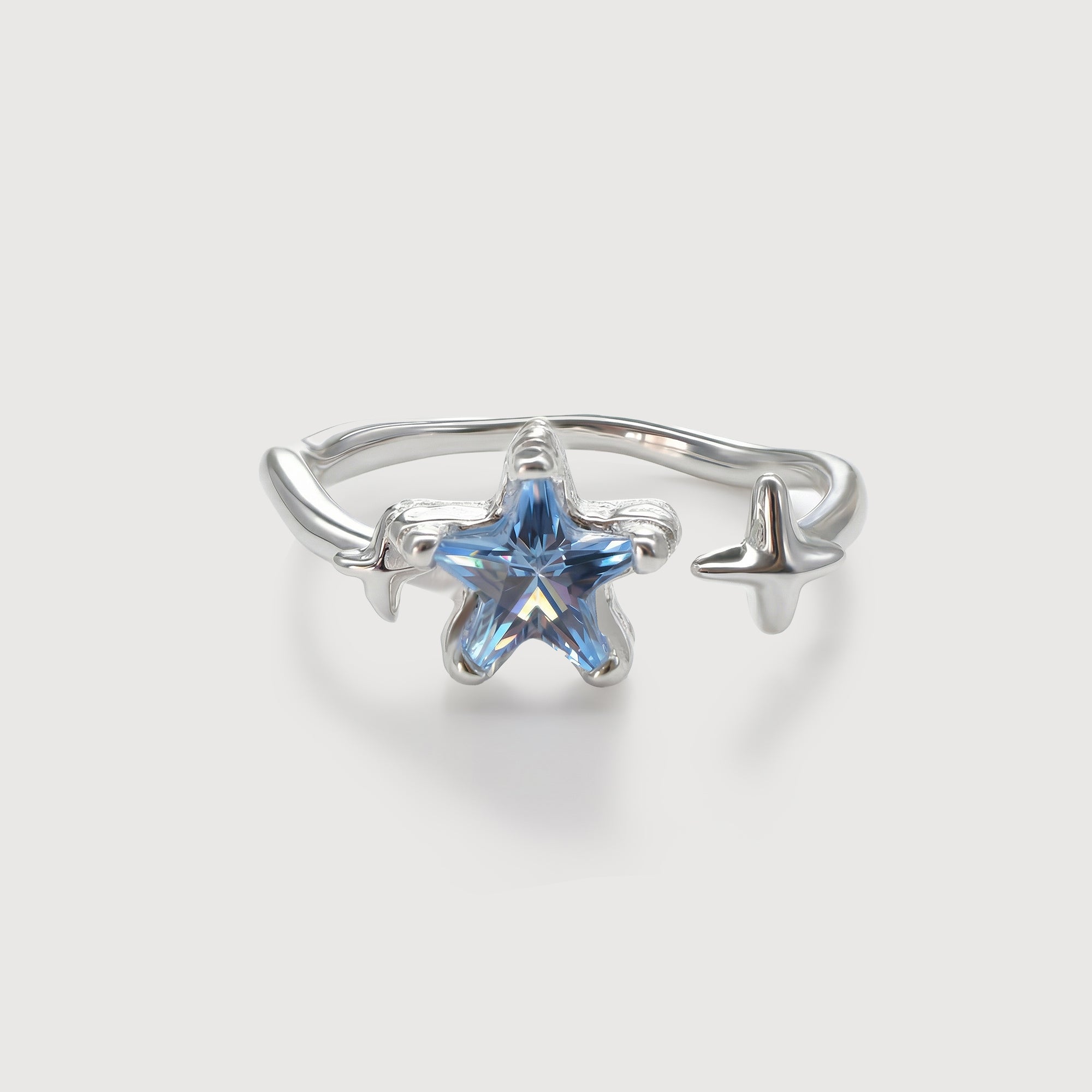 Celestial Star Zircon Ring