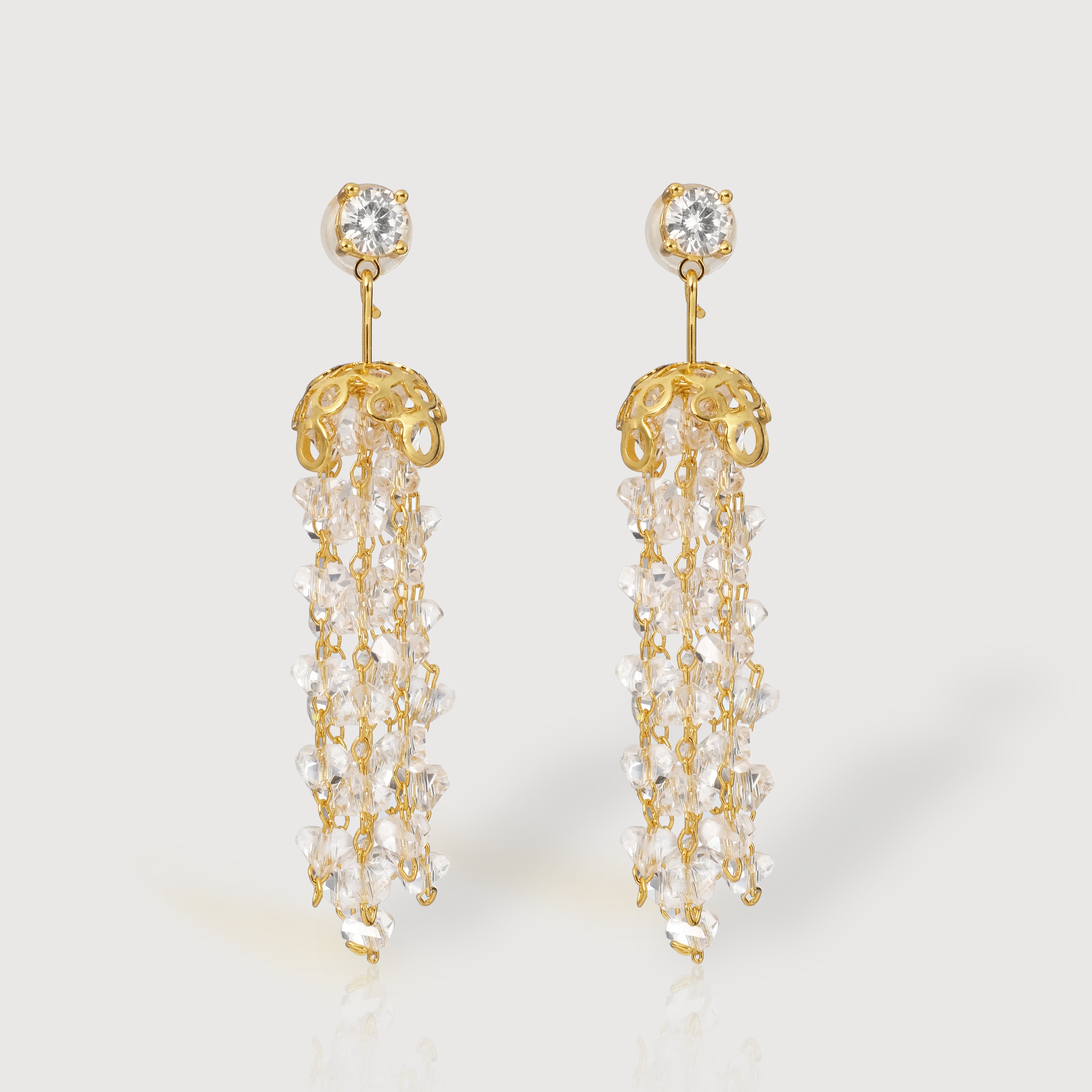 Élan Crystal Drop Earrings