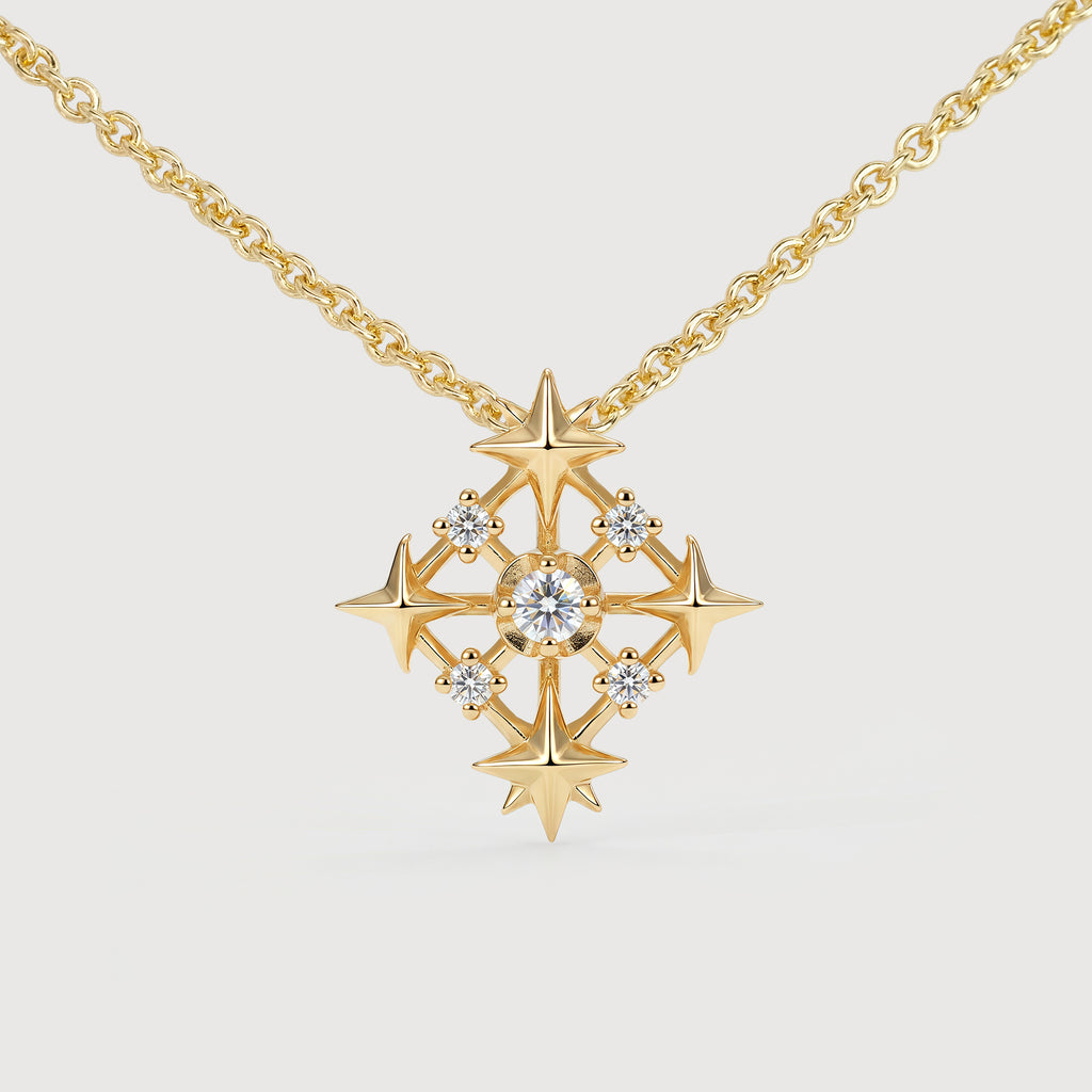 Astral Cross Necklace