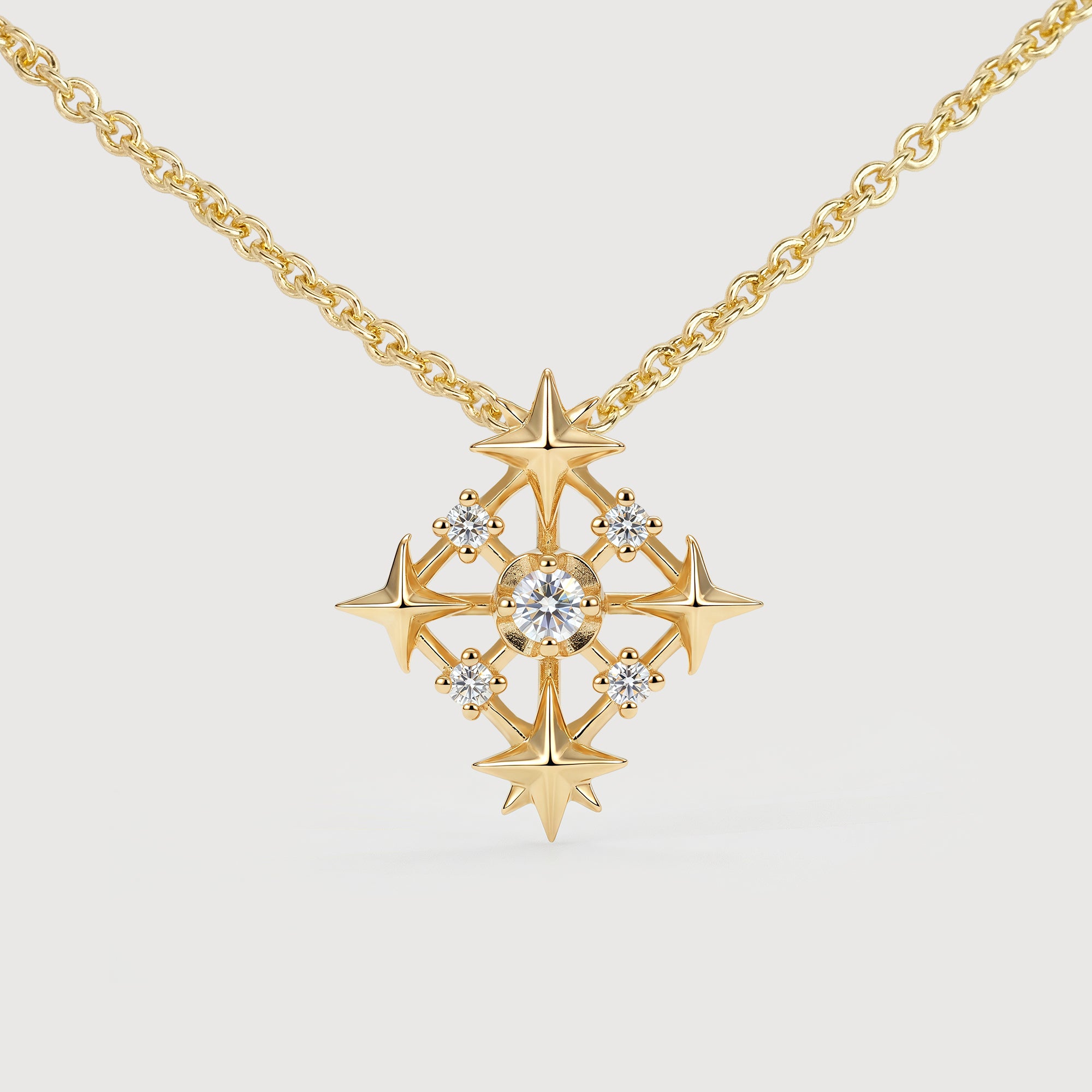 Astral Cross Necklace