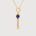 Azure Key Necklace
