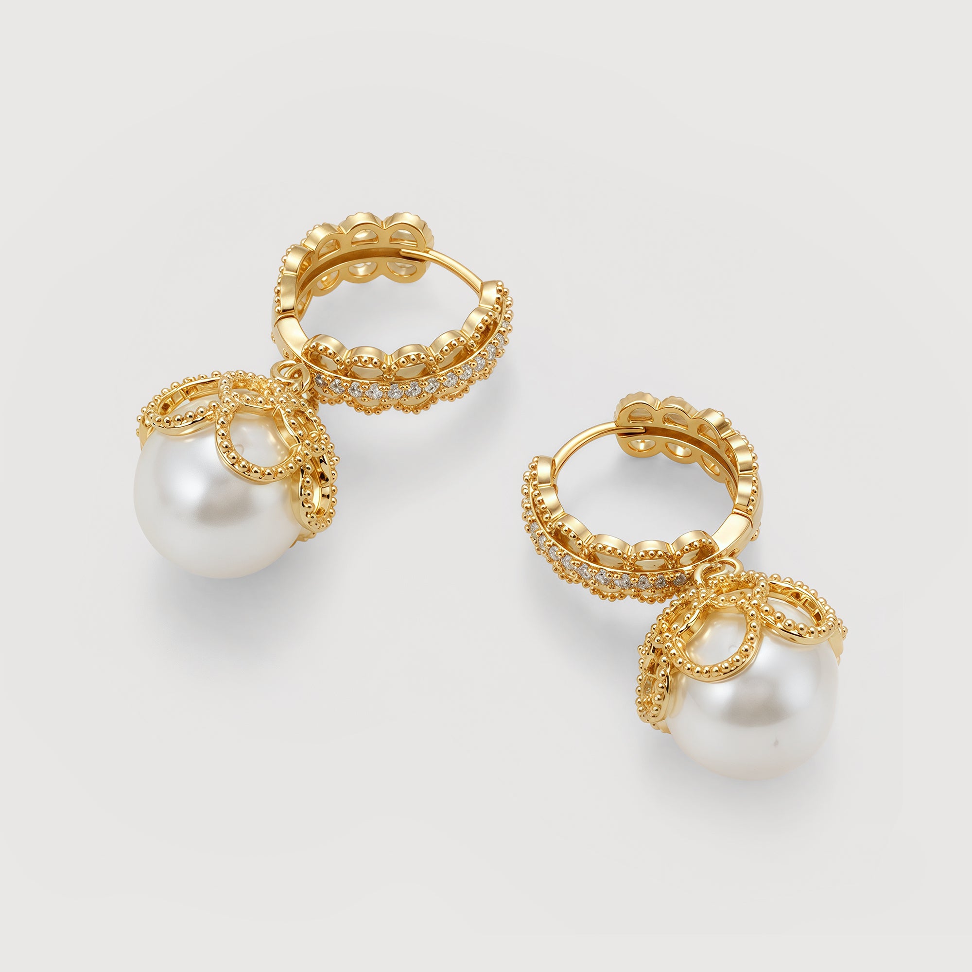 Maribel Pearl Earrings