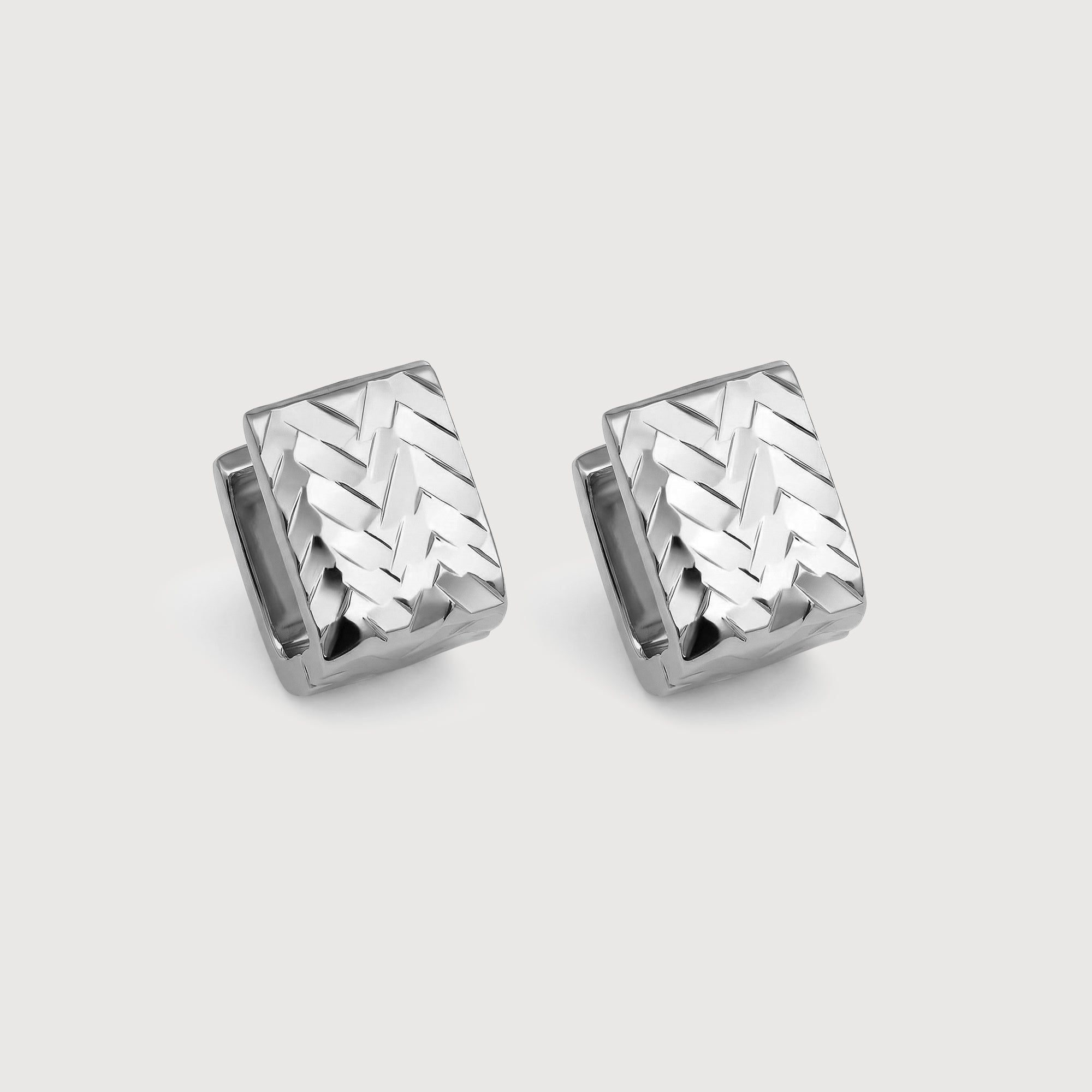 Pendientes de Aro Chevron