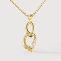 Collar de circonitas de curva infinita