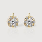 Pendientes Abrazo Cristalino Florecido