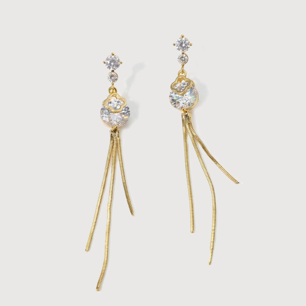 Vera Chain Drop Earrings