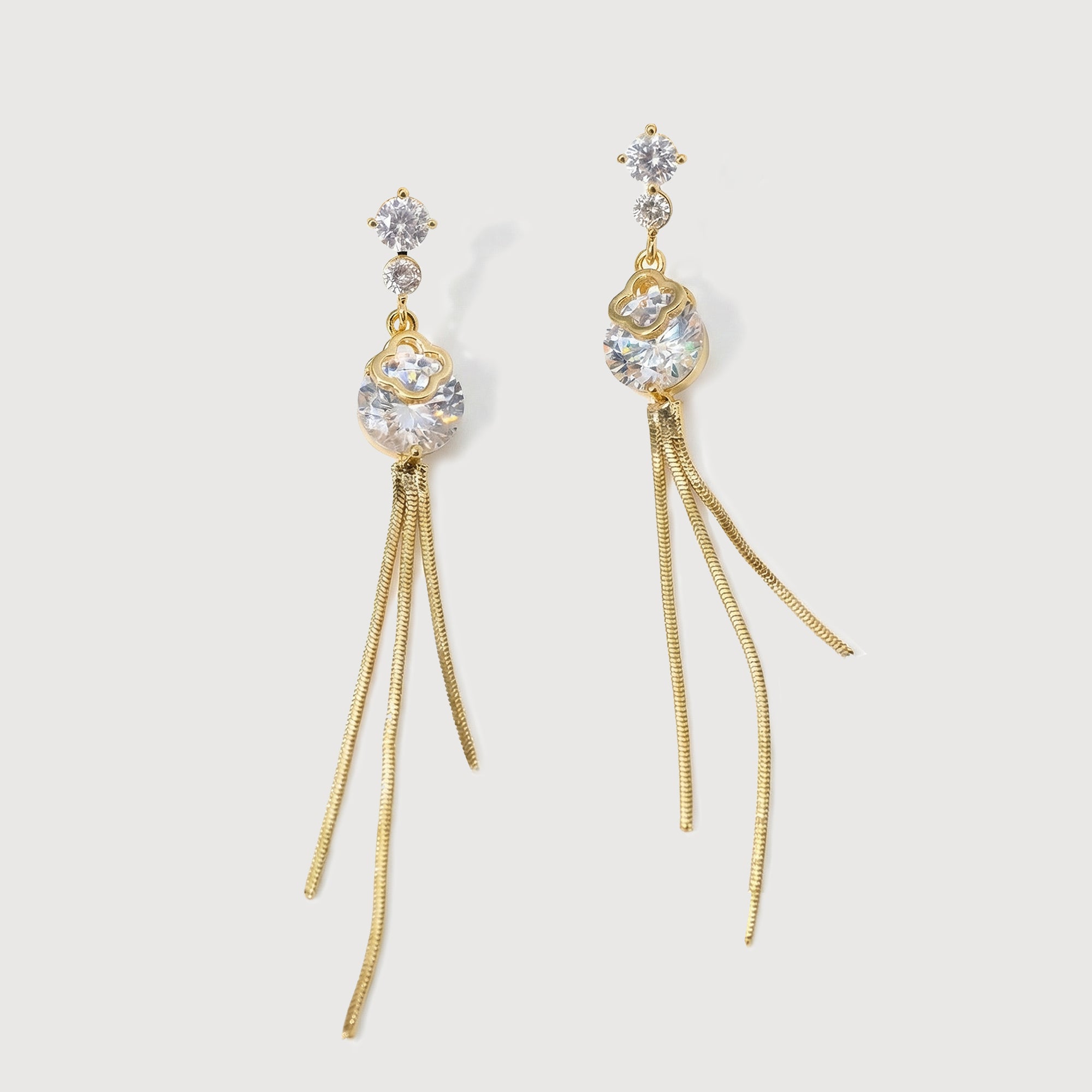 Vera Chain Drop Earrings