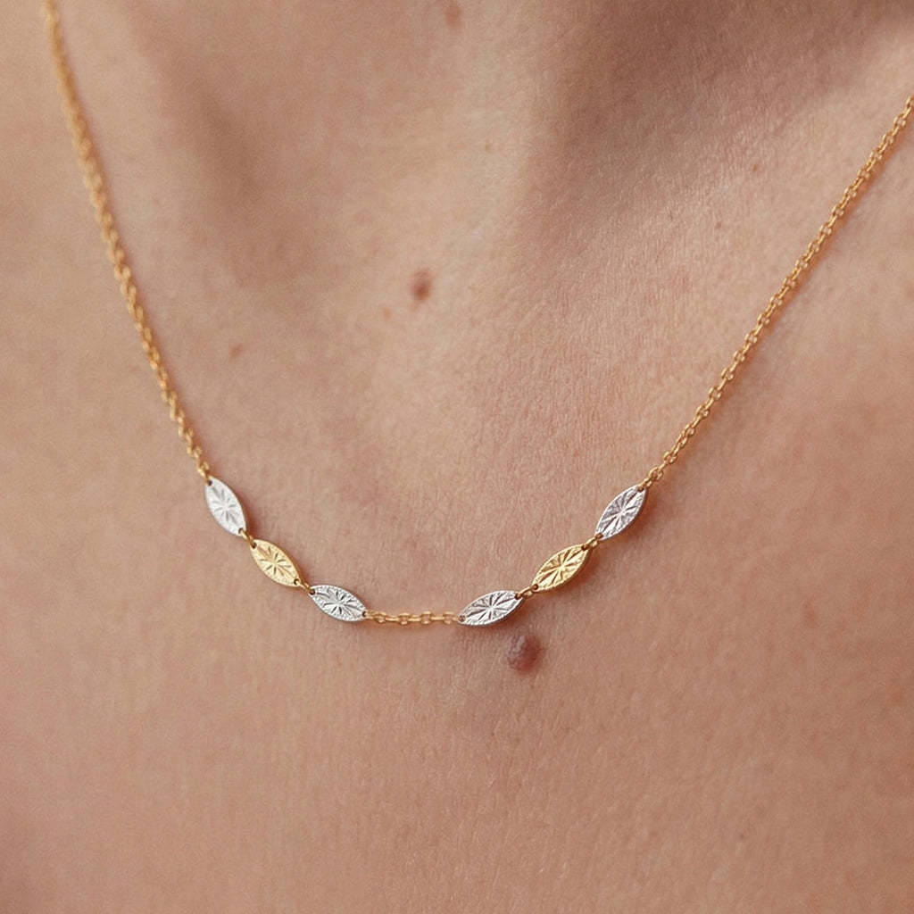 Solara Leaf Necklace