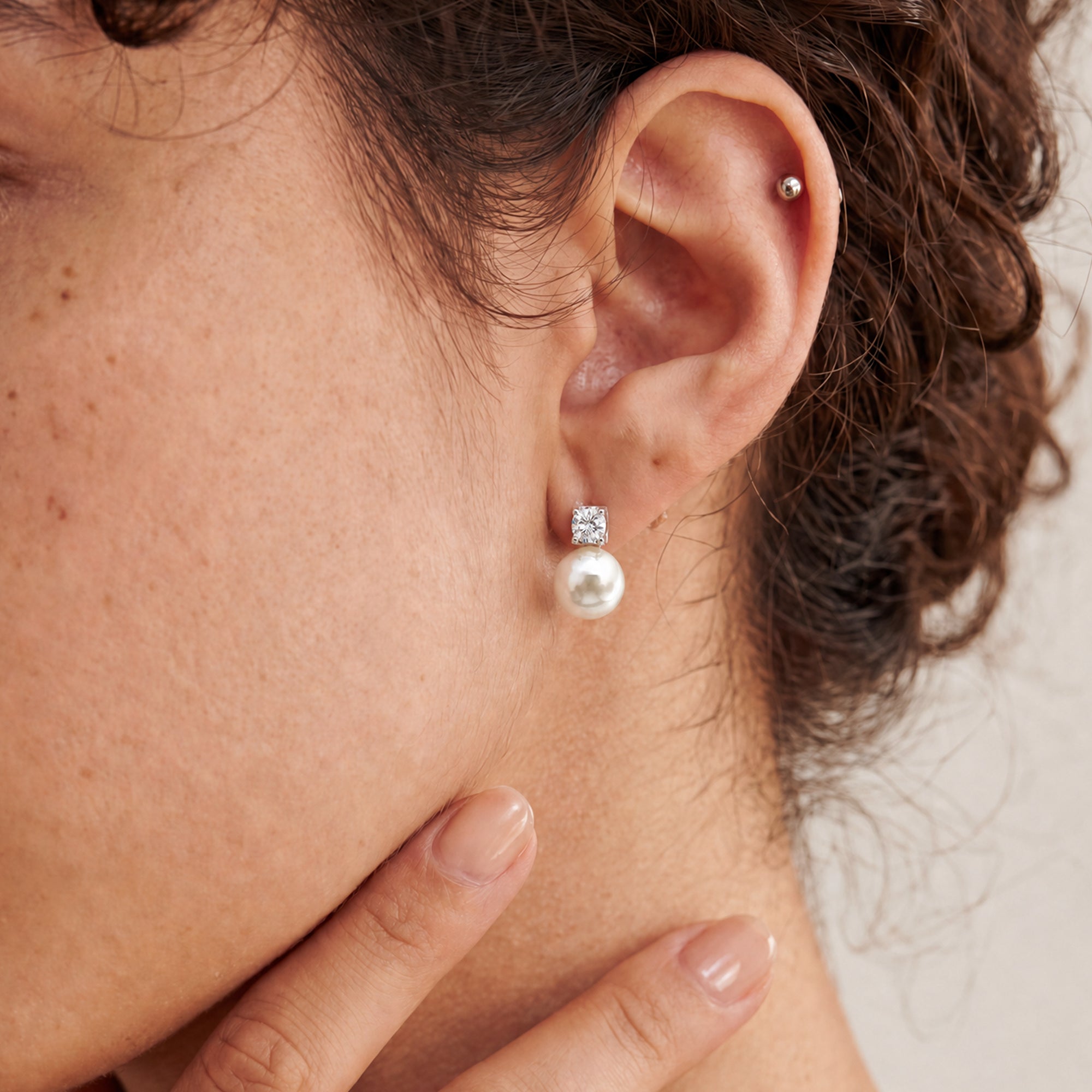 Nocturne Pearl Studs