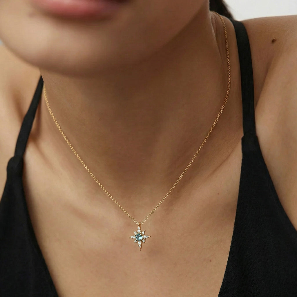 Collar Ovalado de Circonitas Starlight