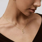 Collar de circonitas de curva infinita