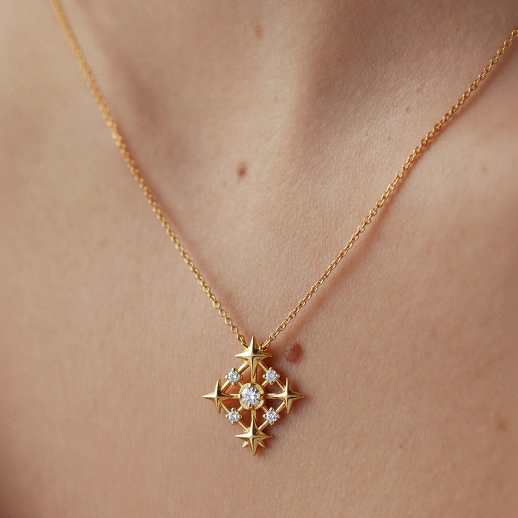 Astral Cross Necklace