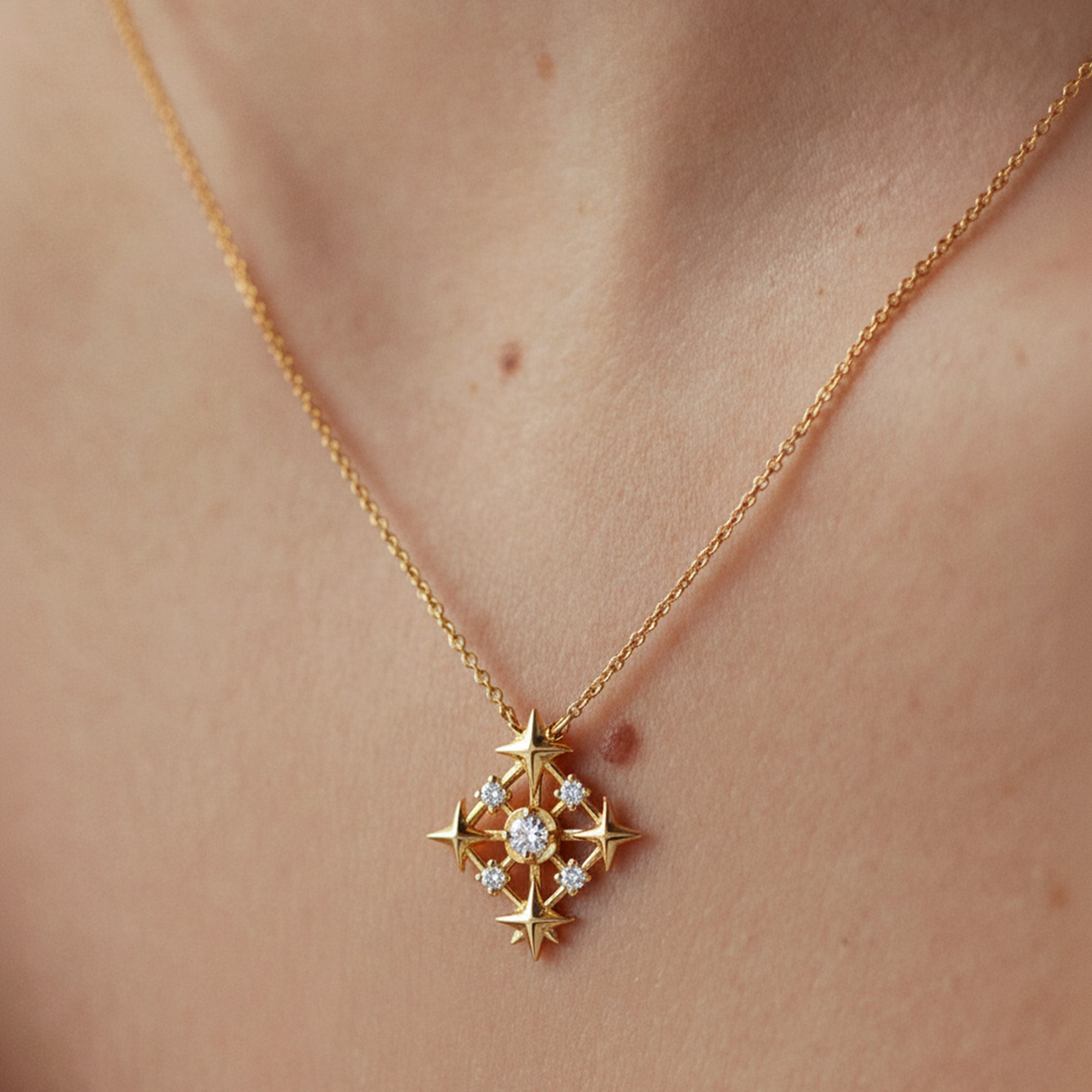 Astral Cross Necklace