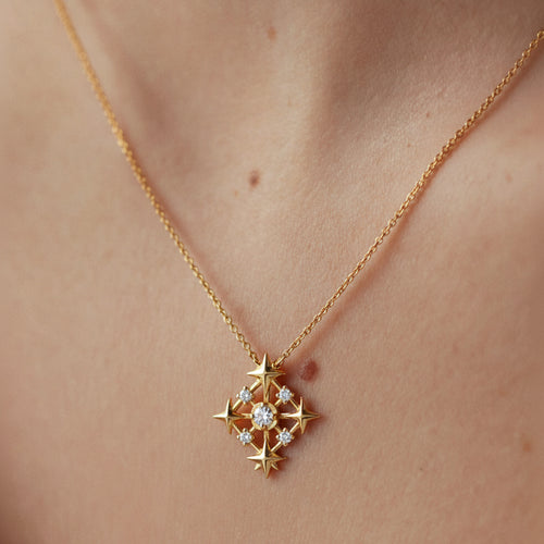 Astral Cross Necklace